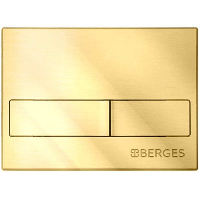 Кнопка смыва Berges Novum L9 золото 040019 - 0