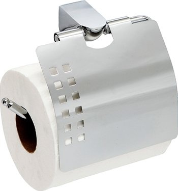 Держатель туалетной бумаги Wasserkraft Kammel K-8325 с крышкой - 0