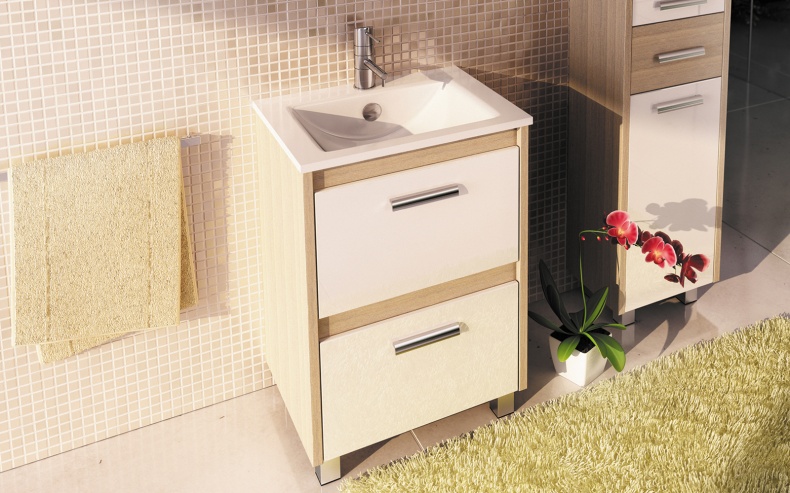 Мебель для ванной Comforty Тулуза 60 сосна лоредо - 1