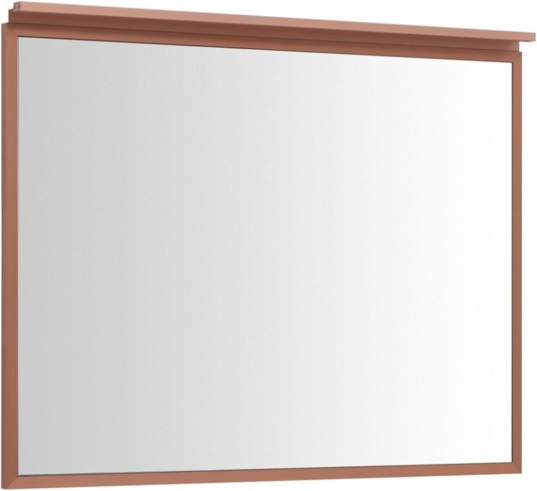 Зеркало Allen Brau Priority 100 с подсветкой медь матовый 1.31017.60 - 2