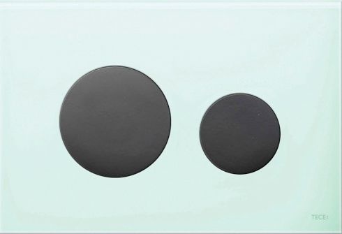 Кнопка смыва TECE Loop Modular кнопка черная, стекло на выбор 9240667 - 0