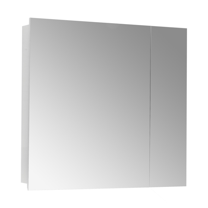 Зеркало-шкаф Aquaton Лондри 80 белый 1A267202LH010 - 0