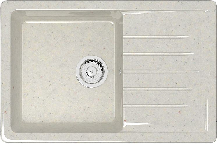 Мойка кухонная Marrbaxx Энди 74 белый Z016Q007 - 0