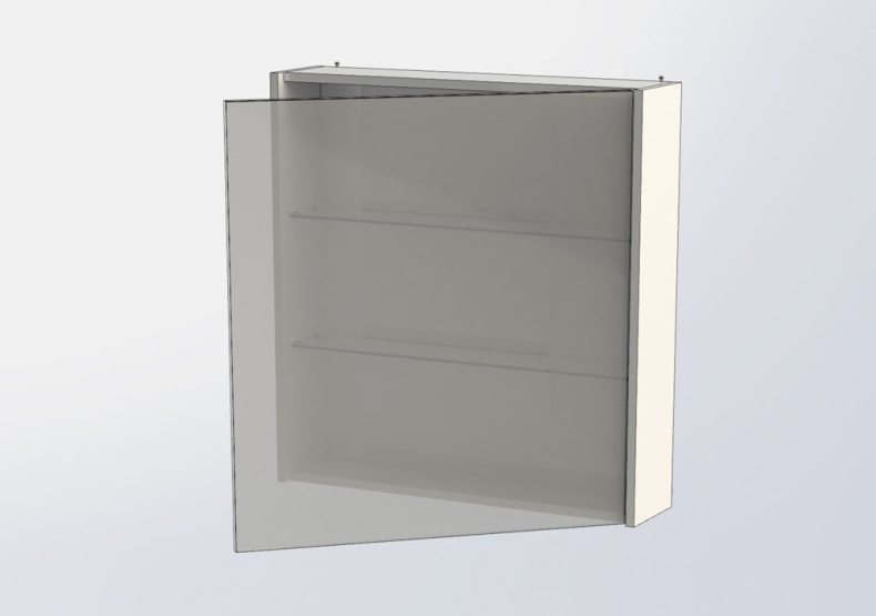 Зеркало-шкаф Aquanet  72.5 см  00203923 - 3