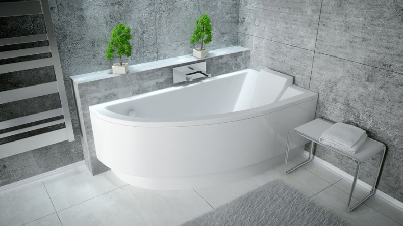 Акриловая ванна Besco Praktika 150x70 R WAP-150-NP - 1