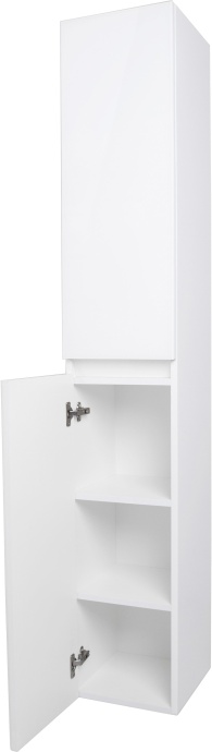 Шкаф-пенал Style Line Даймонд Люкс Plus подвесной, белый СС-00000484 - 3
