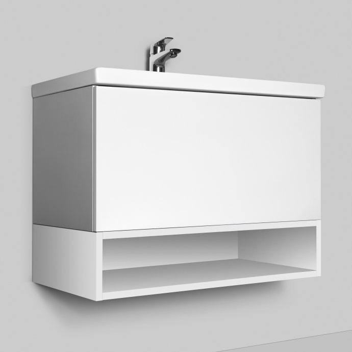 Мебель для ванной Am.Pm Gem 60 белый глянец, с 1 ящиком - 1