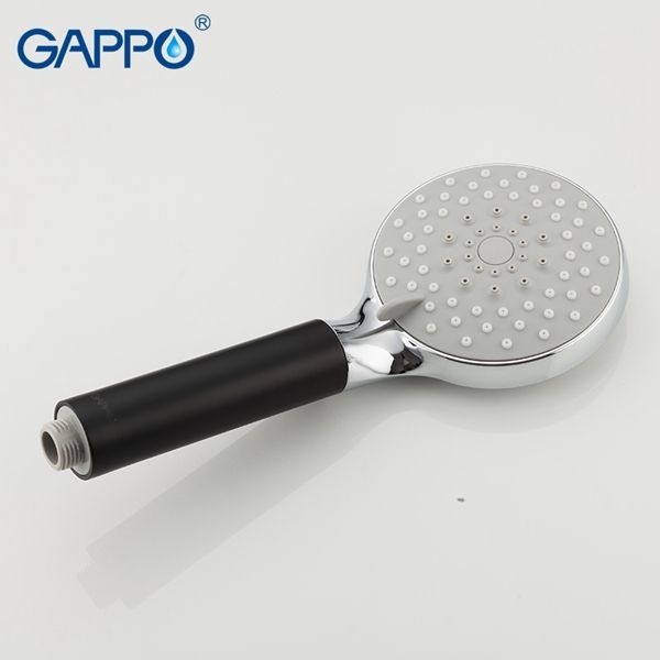 Душевая система Gappo, излив является переключателем на лейку черный/хром G2481 - 6