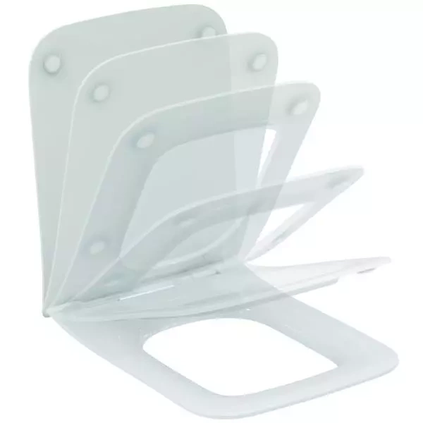 Крышка-сиденье для унитаза Ideal Standard Blend Cube с микролифтом белый T521101 - 4