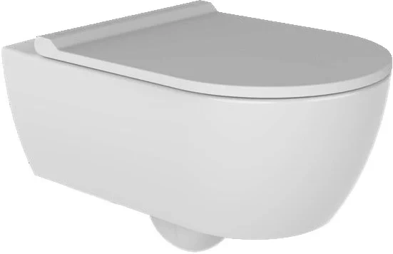 Унитаз подвесной beWash Melville с сиденьем микролифт белый HRKA052N3VP0W5SZ0 - 0