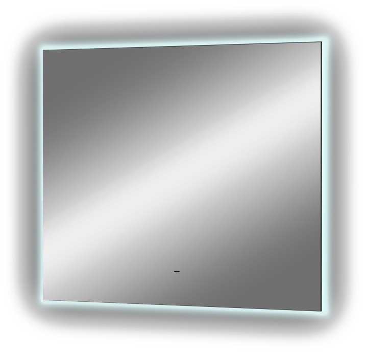 Зеркало DIWO Элиста 80 с подсветкой светодиодной, инфракрасный выключатель, прямоугольное ЗЛП1742 - 8