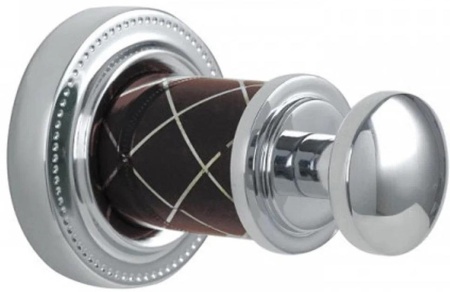 Крючок Boheme Murano хром с коричневым 10906-CH-CR - 0