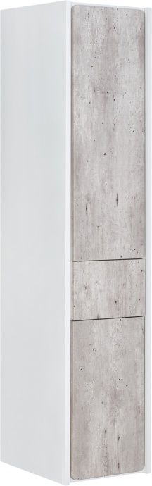 Шкаф-пенал Roca Ronda R, белый, бетон ZRU9303006 - 3