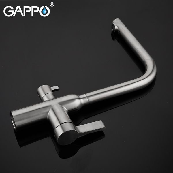 Смеситель для кухни Gappo сталь G4399-4 - 3