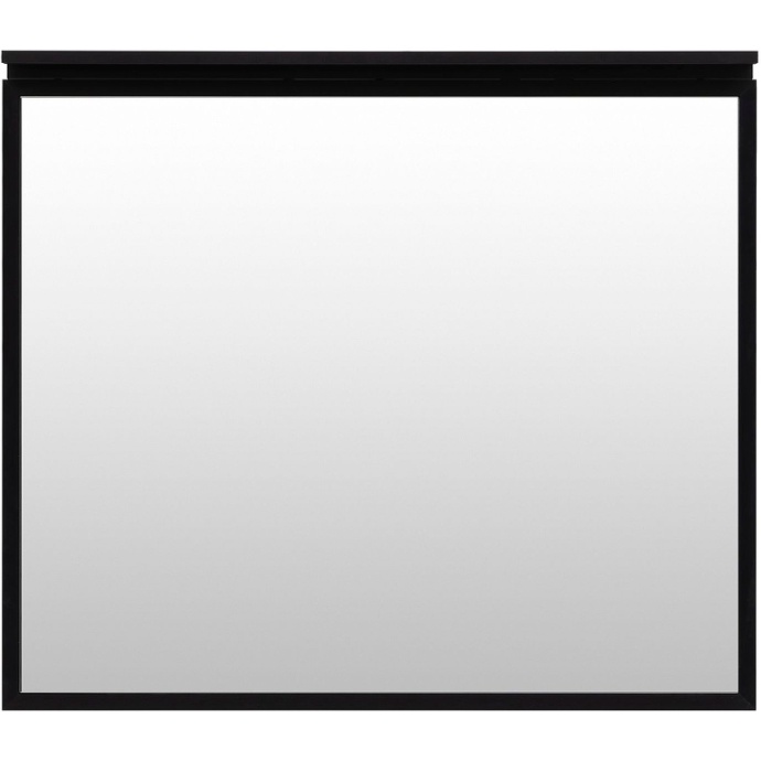 Зеркало Allen Brau Priority 90 с подсветкой черный матовый 1.31016.BB - 1