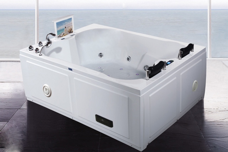 Акриловая ванна Royal Bath Hardon 200 см с каркасом RB083100K - 1