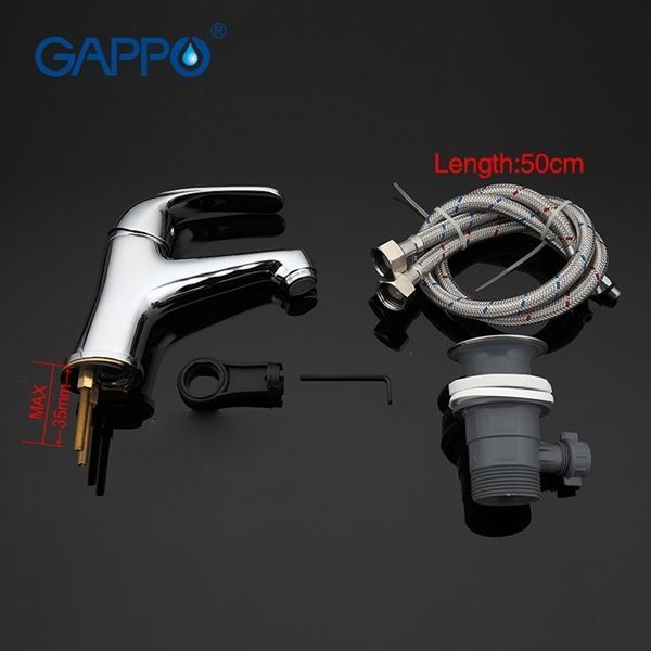 Смеситель для раковины Gappo Hanm G1035 - 5