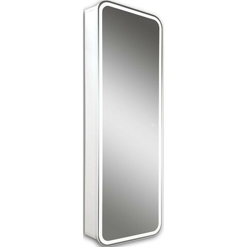 Зеркало-шкаф Azario Поинтианак 135х45 белый  LED-00002360 - 0