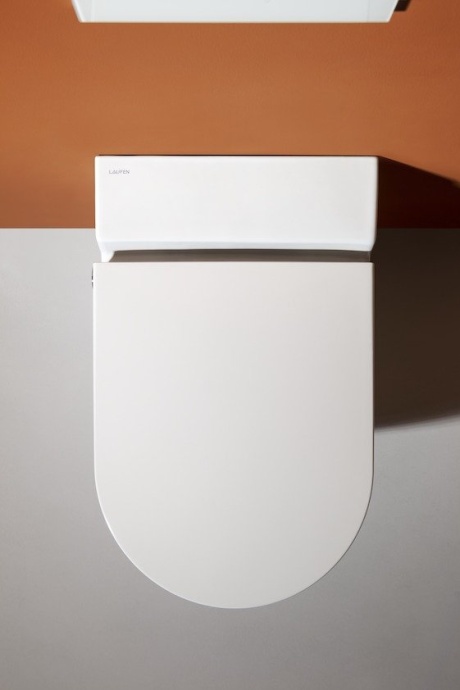 Унитаз подвесной Laufen Cleanet navia с сиденьем микролифт, белый  8.2060.1.400.000.1 - 2