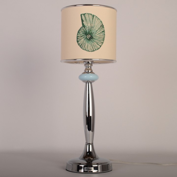 Настольная лампа декоративная Manne TL.7737-1BL TL.7737-1BL (зеленая ракушка) настольная лампа 1л - 0