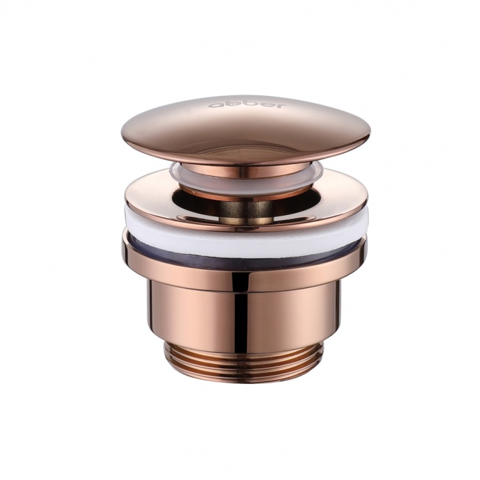 Донный клапан Abber розовое золото AF0011RG - 0