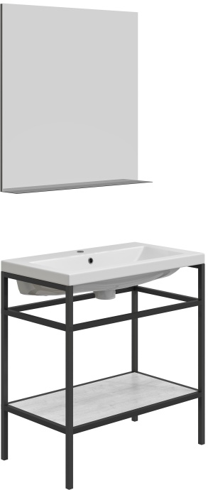 Мебель для ванной DIWO Смоленск 80 с раковиной Como 80 483913 - 2
