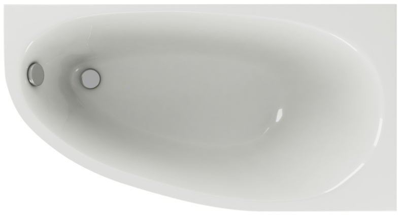 Акриловая ванна Aquatek Дива 160x90 см DIV160-0000002, белый - 0