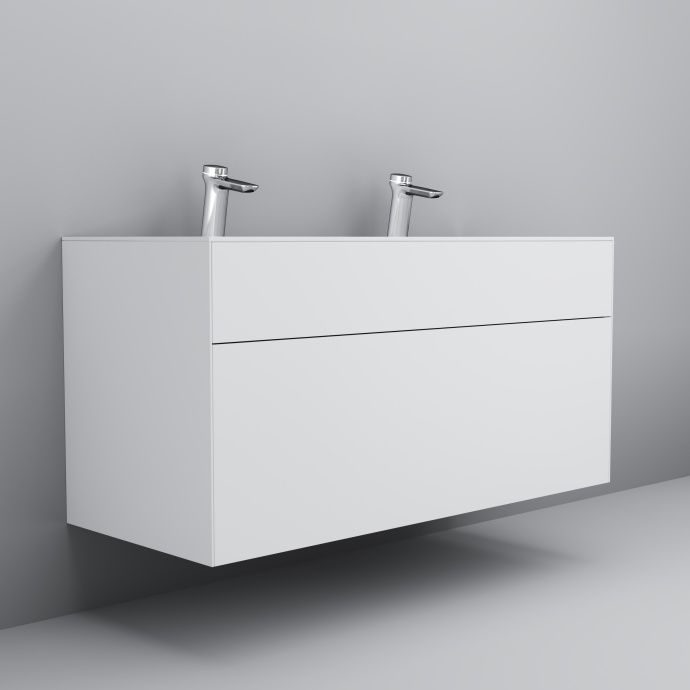 Мебель для ванной Am.Pm Inspire V2.0 120 белый матовый - 2