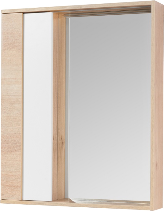 Зеркало-шкаф AQUATON Бостон 60 L, с подсветкой, дуб эврика 1A240202BN010 - 3
