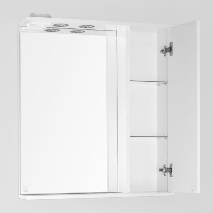 Зеркало-шкаф Style Line Жасмин 70/С белый ЛС-00000042 - 1
