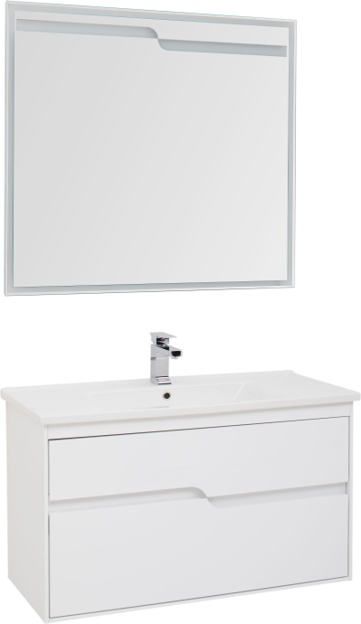 Мебель для ванной Aquanet Модена 100 - 4