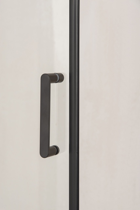 Душевая дверь в нишу Orange E05-100TB 100х190, профиль черный - 2