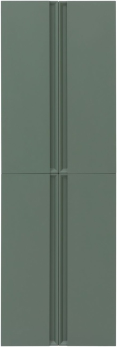 Шкаф пенал Allen Brau Eclipse 60 подвесной серо - зеленый матовый 1.E1006.CGM - 0