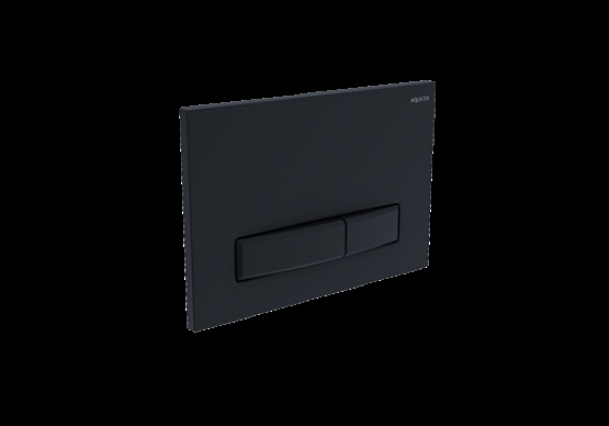 Кнопка смыва Aquatek Slim матовый черный  KDI-0000025 - 1