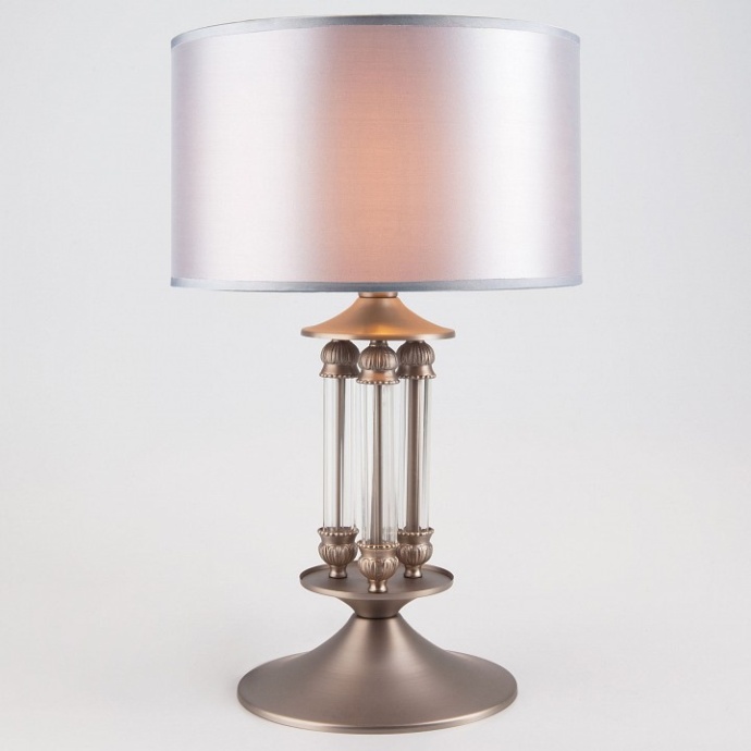Настольная лампа декоративная Eurosvet Adagio 01045/1 сатин-никель - 0