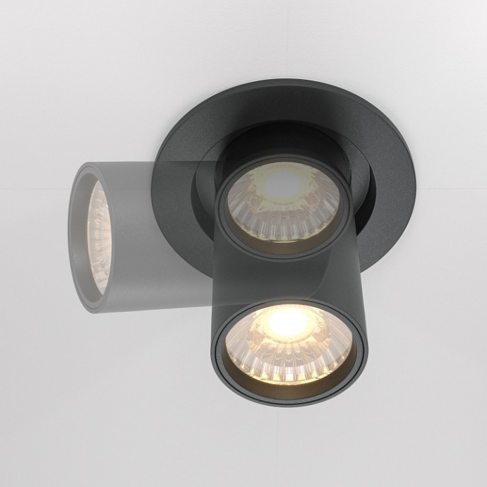 Встраиваемый светильник на штанге Maytoni Hidden DL045-01-10W3K-B - 2