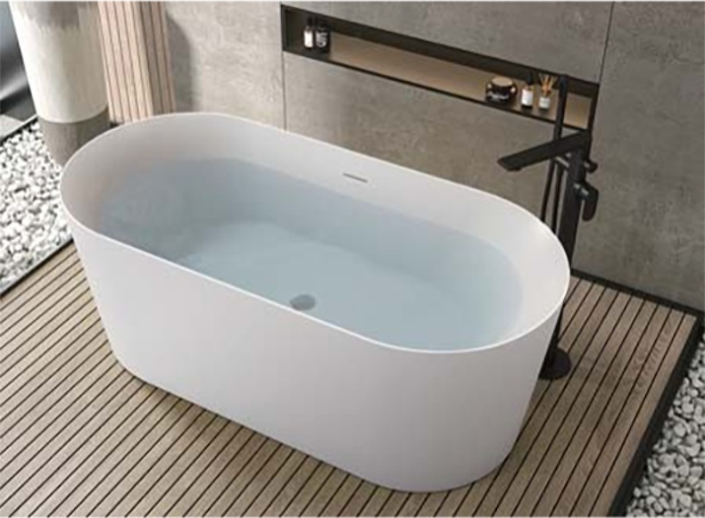 Акриловая ванна Aquatek Ово 180х80 белый с ножками и сливом-переливом  AQ-99880 - 2