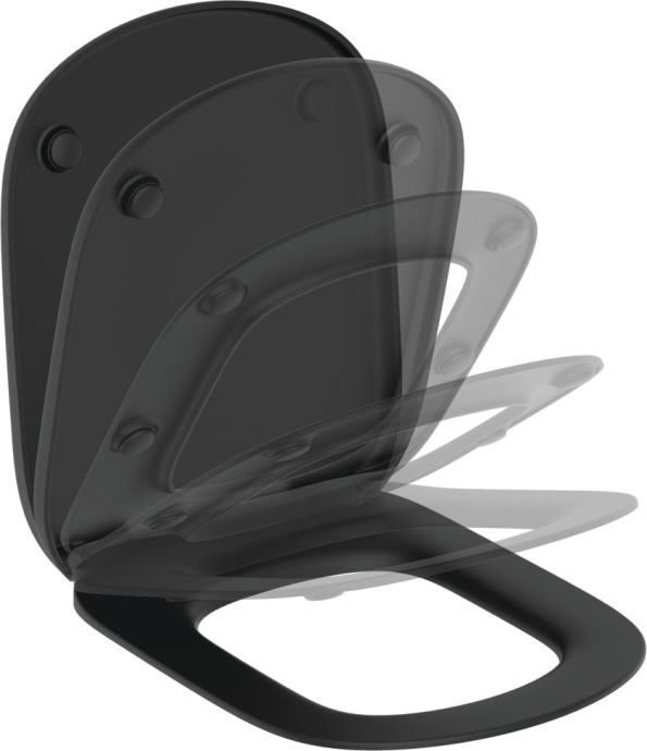 Сиденье для унитаза Ideal Standard Tesi черный, матовый  T3529V3 - 2