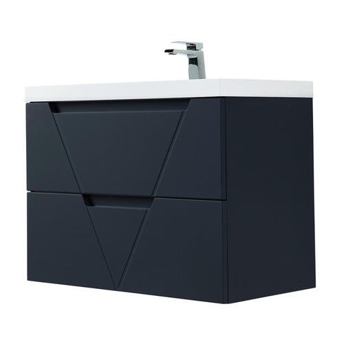 Комплект мебели BelBagno Vittoria 80 черный матовый - 4