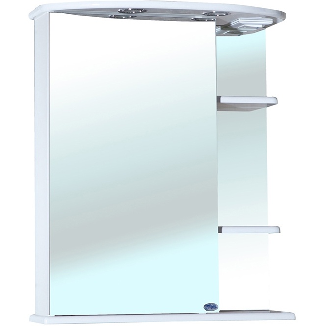 Зеркальный шкаф Bellezza Магнолия 60 L с подсветкой, Белый 4612709002016 - 0