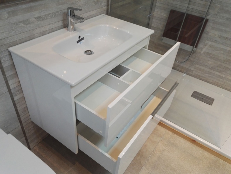 Мебель для ванной Roca Victoria Nord Ice Edition 80 белая - 3