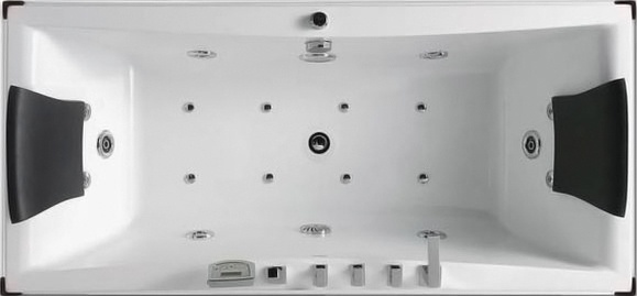 Гидромассажная ванна Gemy  175x80 см  G9076 K - 0