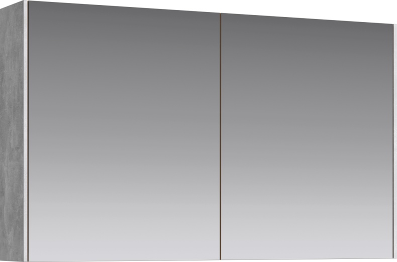 Сменный элемент Aqwella 5 stars Mobi для зеркала-шкафа, бетон светлый, 2 шт. MOB0717BS - 1