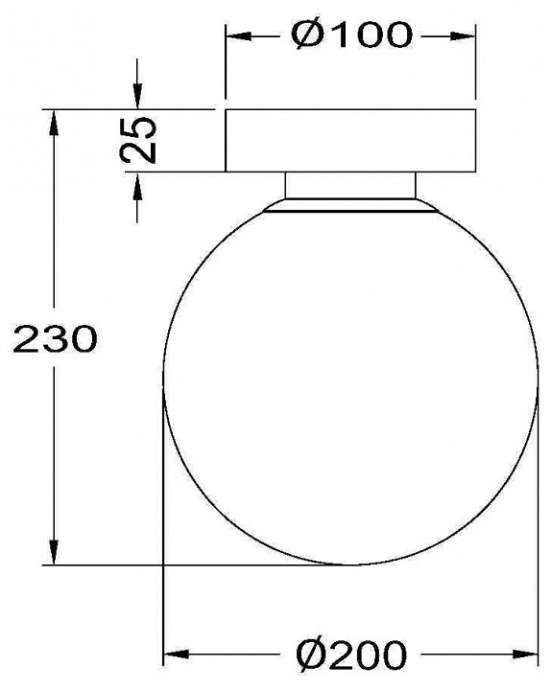 Накладной светильник Maytoni Basic form MOD321WL-01W1 - 1