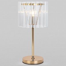 Настольная лампа декоративная Bogate's Flamel 01116/1 золото - 1