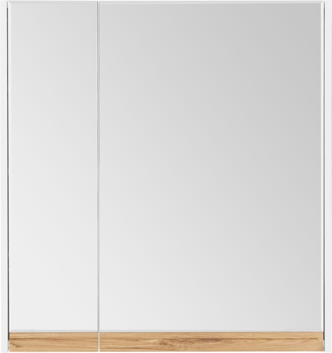 Зеркало-шкаф STWORKI Стокгольм 80 , навесной, белый, под дерево,
квадратный 1A227402SG010 - 2
