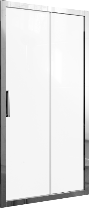 Душевая дверь в нишу STWORKI Стокгольм DE019D2100200CH 100 см профиль хром глянец 3GW020TTKK000 - 3