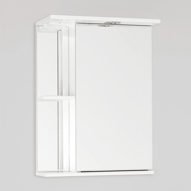 Зеркало-шкаф Style Line Эко Стандарт Николь 50/С белый ЛС-00000116 - 0