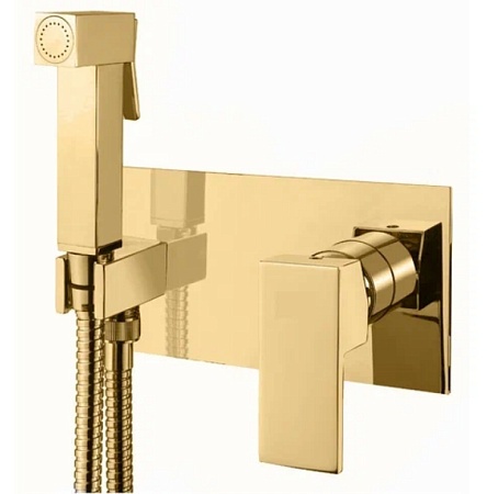 Гигиенический душ со смесителем Cezares Unika золото  UNIKA-DIF-03/24 - 0