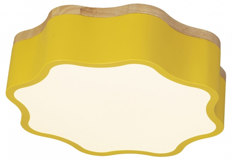 Накладной светильник Escada Floret 10208/1LED (Yellow) - 0